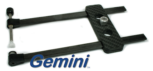 Gemini Carbon Fiber Adjustable Throat Clamp